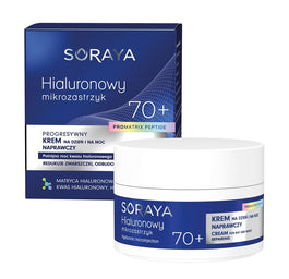 Soraya Hialuronowy mikrozastrzyk progresywny krem naprawczy 70+ 50ml