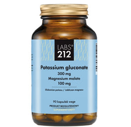 LABS212 Potassium gluconate suplement diety 90 kapsułek