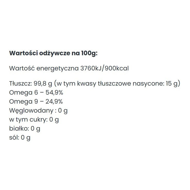 Big Nature Olej z czarnuszki tłoczna zimno dla dzieci 250ml