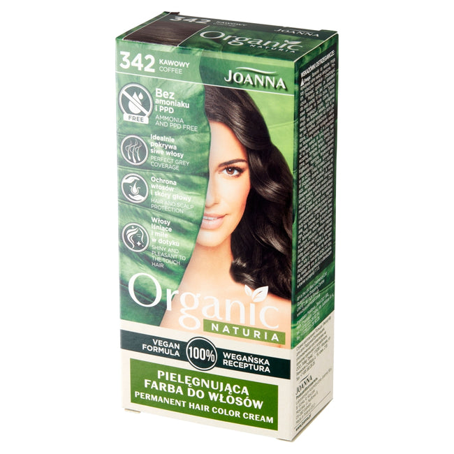 Joanna Naturia Organic pielęgnująca farba do włosów