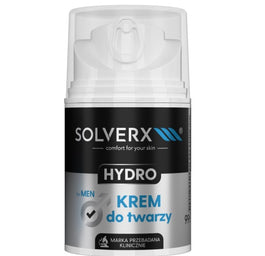 SOLVERX Hydro krem do twarzy dla mężczyzn 50ml