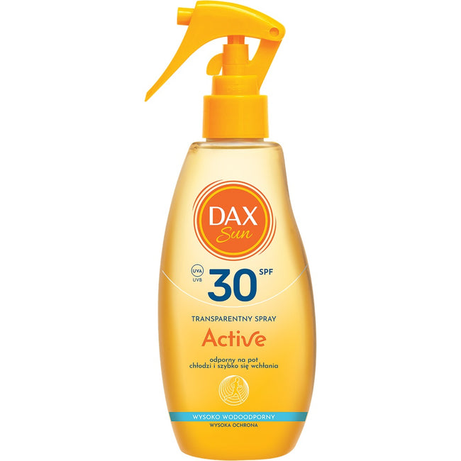 Dax Sun Transparentny spray Active SPF30 200ml