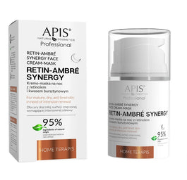 APIS Retin-Ambre Synergy Home terApis kremo-maska na noc z retinolem i kwasem bursztynowym 50ml