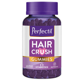 Vitabiotics Perfectil Hair Crush suplement diety na zdrowe włosy 60 żelek