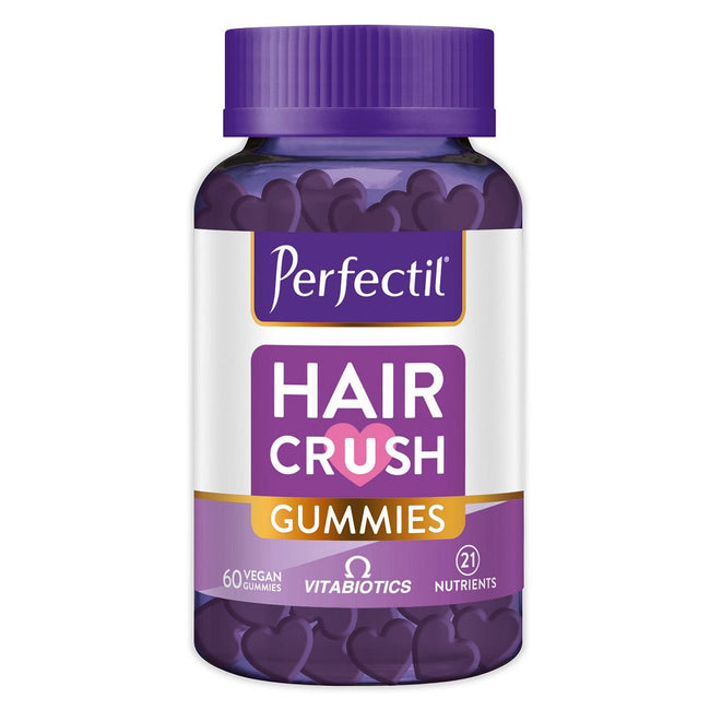 Vitabiotics Perfectil Hair Crush suplement diety na zdrowe włosy 60 żelek (93% off)