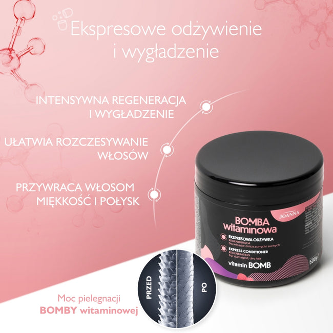 Joanna Bomba Witaminowa ekspresowa maska regenerująca 500g