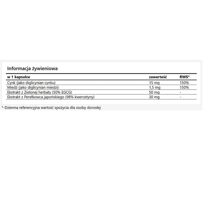 Apollo's Hegemony Z-Balance Q suplement diety 180 kapsułek