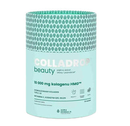 Aura Herbals Colladrop Beauty kolagen Hmg™ 10000 Mg Mojito piękna skóra włosy i paznokcie 30 saszetek