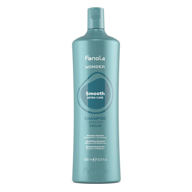 Fanola Wonder Smooth Extra Care wygładzający szampon do włosów 1000ml