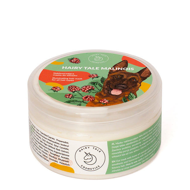 HAIRY TALE Malinois nabłyszczająca maska do włosów 200ml