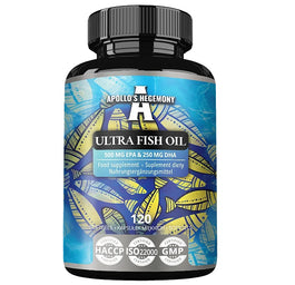 Apollo's Hegemony Ultra Fish Oil suplement diety 120 kapsułek