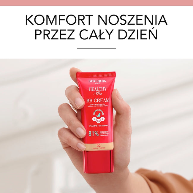 Bourjois Healthy Mix kryjący krem BB z kompleksem witamin