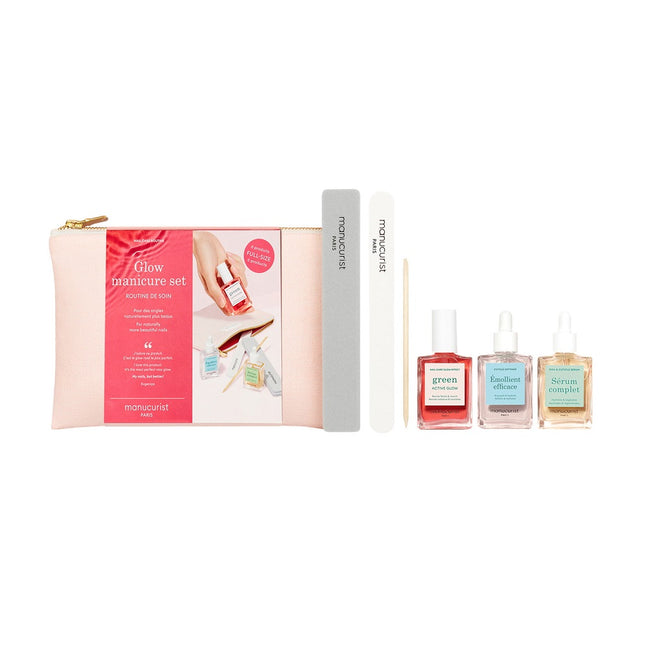 Manucurist Glow Manicure zestaw do pielęgnacji paznokci