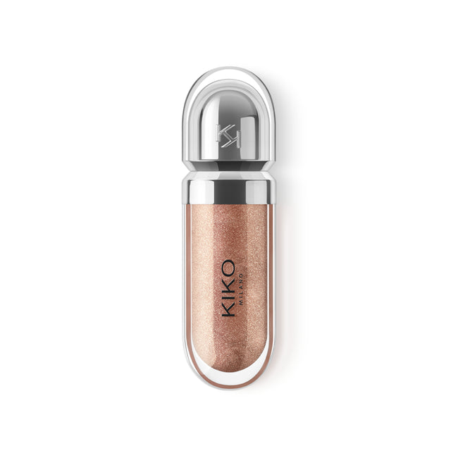 KIKO Milano 3D Hydra Lipgloss zmiękczający błyszczyk do ust z efektem 3D 18 Golden Sparkle 6.5ml