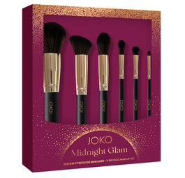 Joko Midnight Glam zestaw pędzli do makijażu 6szt