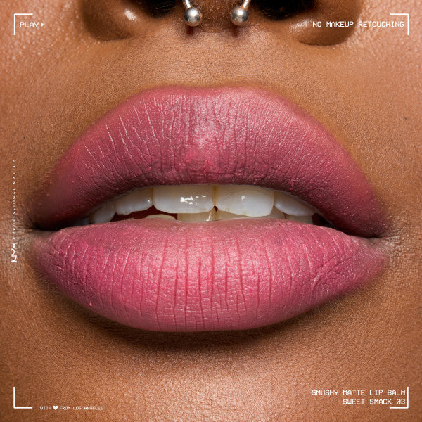NYX Professional MakeUp Smushy Matte Lip Balm nawilżająco-matujący balsam do ust z kolorem