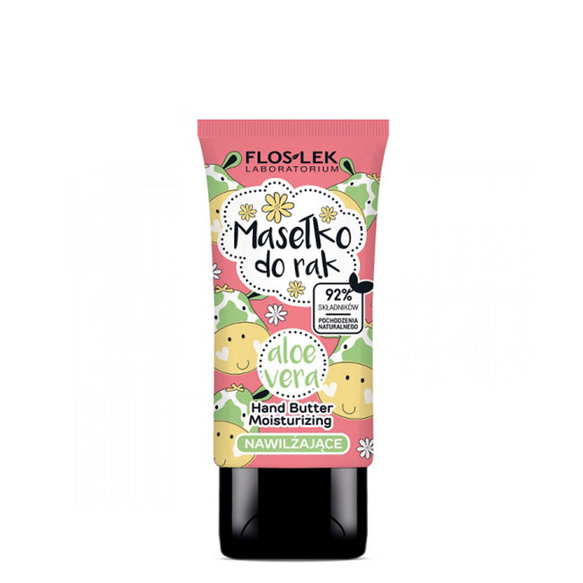 Floslek Hand Care masełko do rąk nawilżające Aloe Vera 50ml