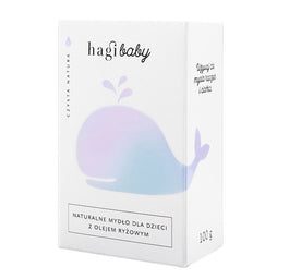 Hagi Baby naturalne mydło dla dzieci z olejem ryżowym 100g