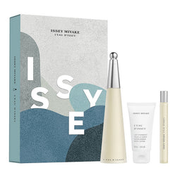Issey Miyake L'Eau d'Issey Pour Femme zestaw woda toaletowa spray 100ml + woda toaletowa spray 10ml + balsam do ciała 50ml