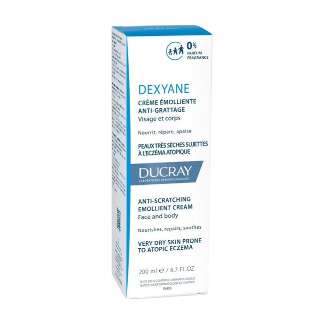 DUCRAY Dexyane emolientowy krem przeciw swędzeniu 200ml