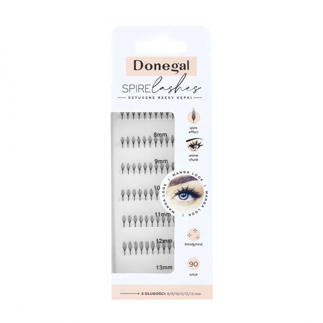 Donegal Spire Lashes kępki rzęs 90szt.