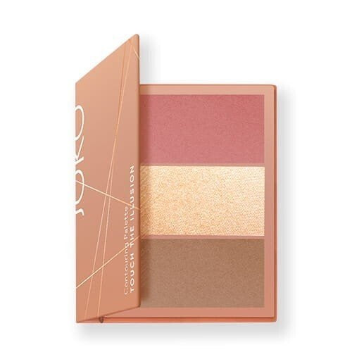 Joko Touch The Illusion Contouring Palette paletka do konturowania twarzy 3w1  3x3.5g