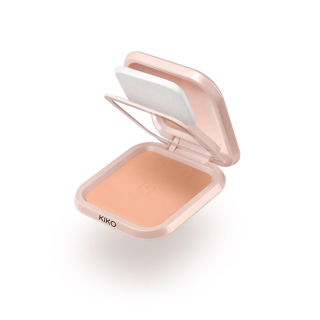KIKO Milano Skin Lover Refining Face Powder Foundation nawilżający i wygładzający podkład w pudrze
