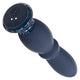 Dream Toys Glam Beaded Anal Vibe wibrujący korek analny z pilotem Granatowy
