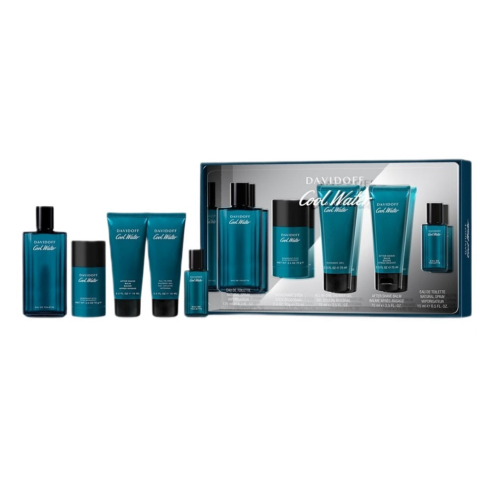 davidoff cool water woda toaletowa 125 ml   zestaw  