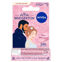 Nivea Bridgerton Edition Daphne&Simon pielęgnująca pomadka do ust 4.8g