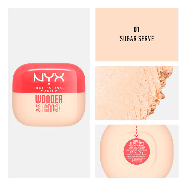 NYX Professional MakeUp Wonder Snatch sypki puder wygładzający 6g
