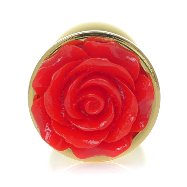MyLove Butt Plug Collection metalowy korek analny Rose Red