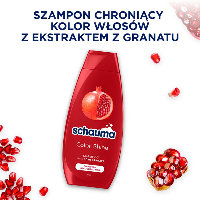 Schauma Color Shine szampon do włosów farbowanych i rozjaśnianych 400ml