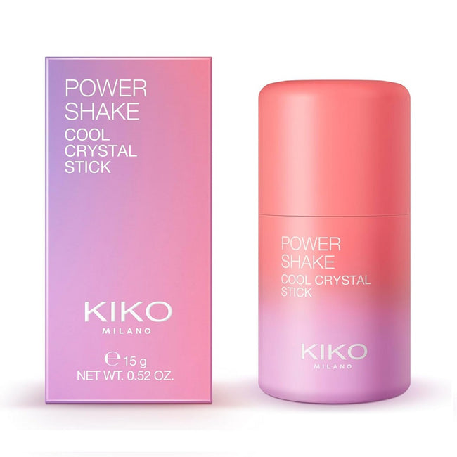 KIKO Milano Power Shake Cool Crystal Stick sztyft do konturowania twarzy i oczu 15g
