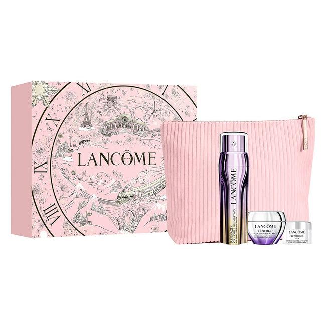 Lancome Renergie zestaw przeciwstarzeniowe serum z retinolem 50ml + krem przeciwzmarszczkowy 15ml + krem pod oczy 5ml + kosmetyczka