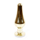 MyLove Butt Plug Collection Jewellery Gold metalowy korek analny Green