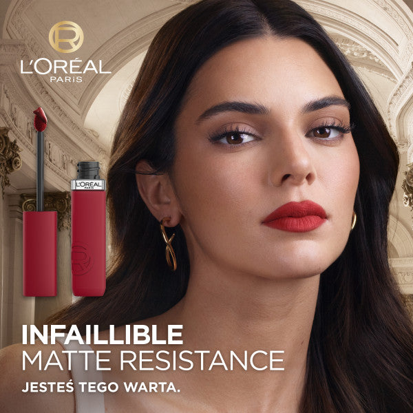 L'Oreal Paris Infaillible Matte Resistance matowa pomadka do ust