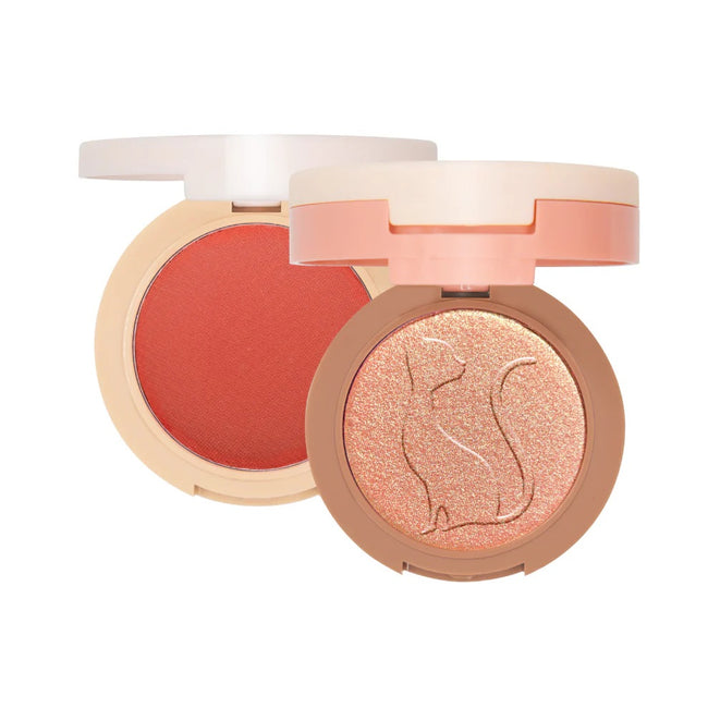 J.Cat Beauty 2 in 1 Piece Of Cake Blush + Highlighter róż i rozświetlacz