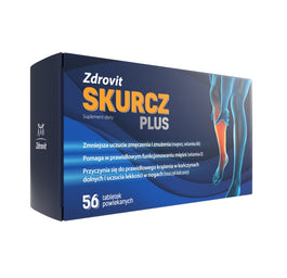 Zdrovit Skurcz Plus suplement diety 56 tabletek powlekanych
