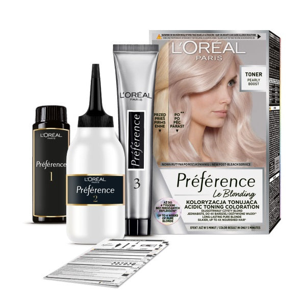 L'Oreal Paris Preference Le Blonding koloryzacja tonizująca do włosów
