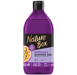 Nature Box Marakuja Oil energetyzujący żel pod prysznic z olejem z marakui 385ml