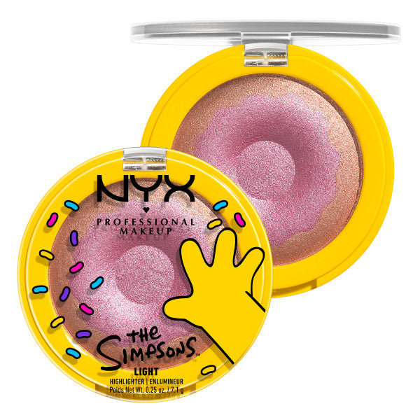 NYX Professional MakeUp Homer Simpson Donut rozświetlacz do twarzy 7.1g