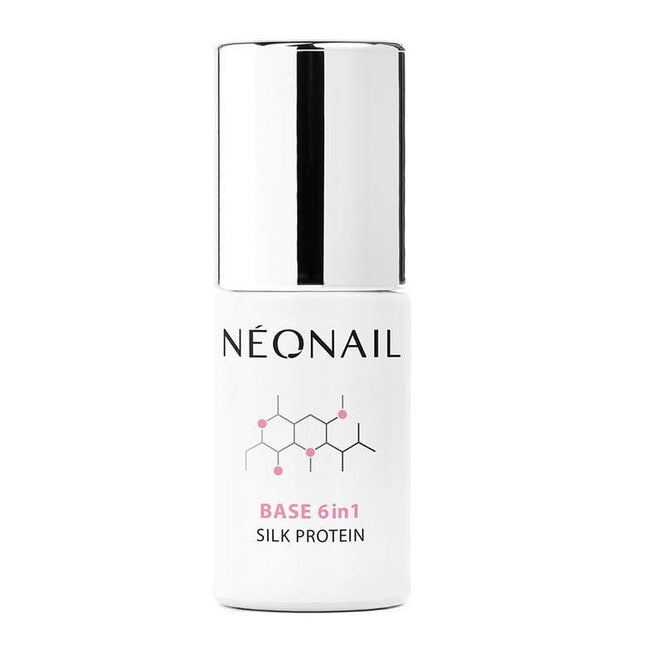 NeoNail Base 6in1 Silk Protein baza hybrydowa 7.2ml