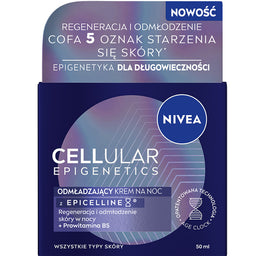 Nivea Cellular Epigenetics odmładzający krem na noc 50ml