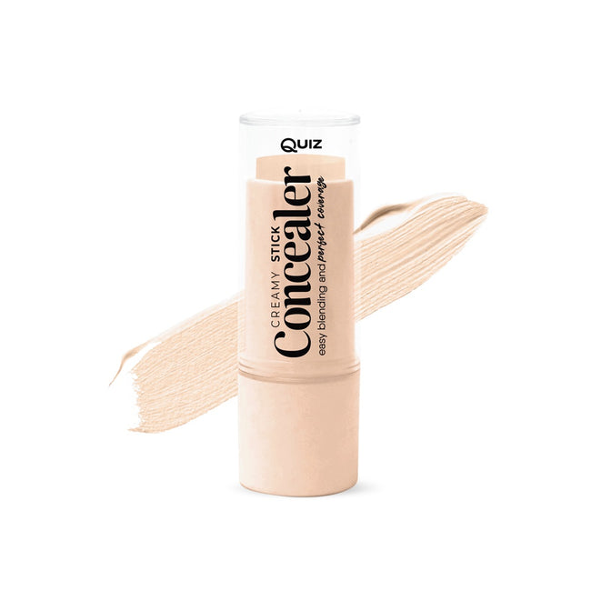 Quiz Cosmetics Creamy Stick Concealer korektor na niedoskonałości wzbogacony mieszanką olei i witaminą E