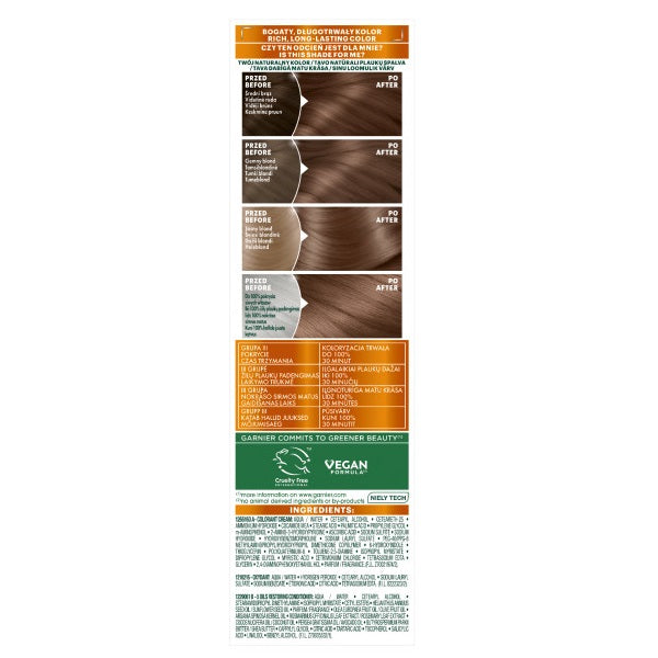 Garnier Color Naturals odżywcza farba do włosów