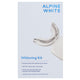 Alpine White Whitening Kit zestaw wybielający lampa LED + żel wybielający 6ml + ustnik + skala odcieni zębów