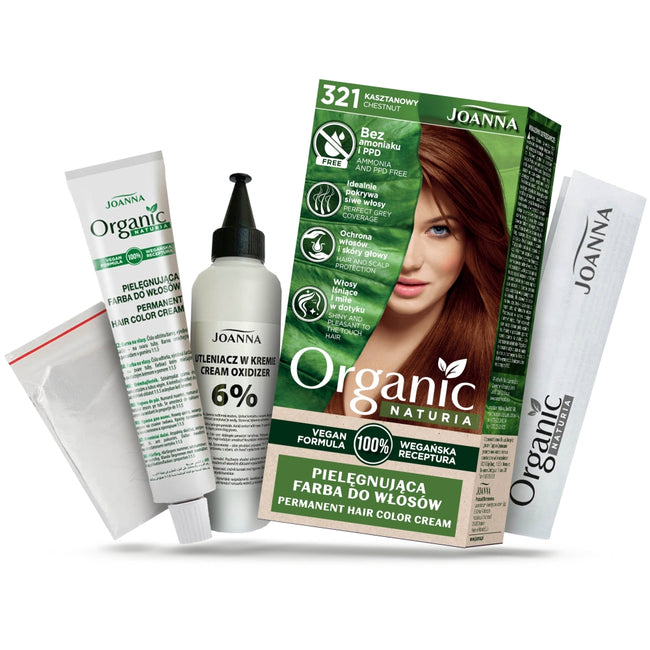 Joanna Naturia Organic pielęgnująca farba do włosów
