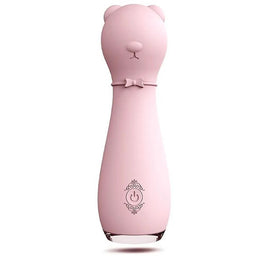 S-HANDE Bonnie wibrator podświetlany w kształcie kota z 9 trybami wibracji Light Pink