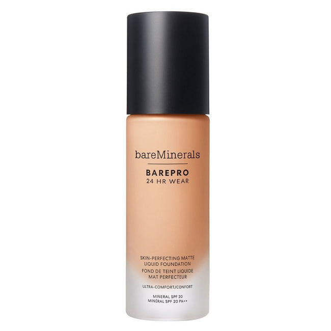 bareMinerals BarePro 24HR Wear Skin-Perfecting Matte Liquid Foundation SPF20 matujący podkład w płynie 30ml